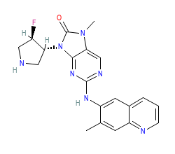 2D structure of the orthosteric ligand