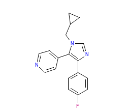2D structure of the orthosteric ligand