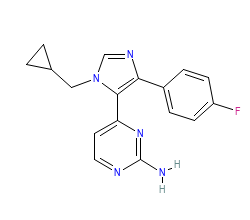2D structure of the orthosteric ligand