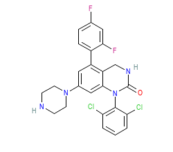 2D structure of the orthosteric ligand