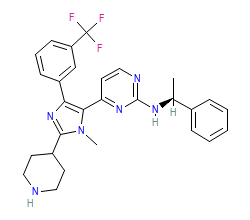 2D structure of the orthosteric ligand