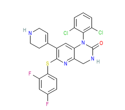 2D structure of the orthosteric ligand