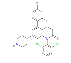 2D structure of the orthosteric ligand