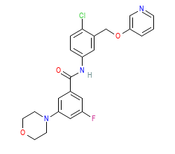 2D structure of the orthosteric ligand