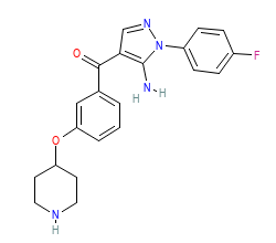 2D structure of the orthosteric ligand