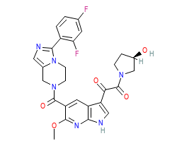 2D structure of the orthosteric ligand