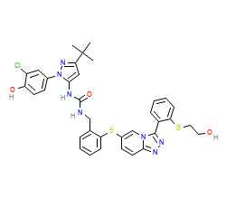 2D structure of the orthosteric ligand