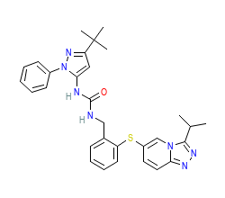 2D structure of the orthosteric ligand