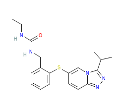 2D structure of the orthosteric ligand