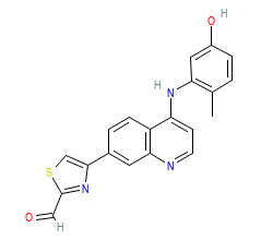2D structure of the orthosteric ligand