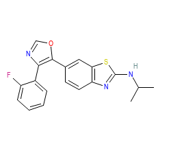 2D structure of the allostericligand