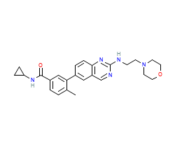2D structure of the orthosteric ligand