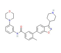 2D structure of the orthosteric ligand