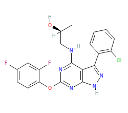 2D structure of the orthosteric ligand