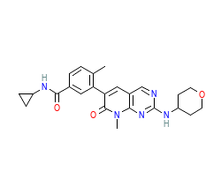 2D structure of the orthosteric ligand