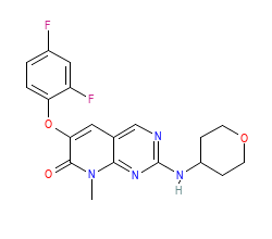2D structure of the orthosteric ligand