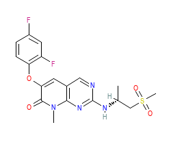 2D structure of the orthosteric ligand