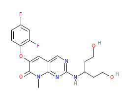 2D structure of the orthosteric ligand