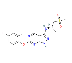 2D structure of the orthosteric ligand