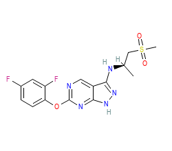 2D structure of the orthosteric ligand