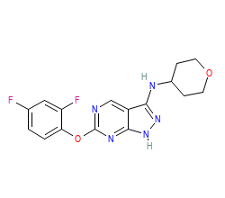 2D structure of the orthosteric ligand