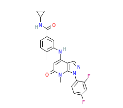 2D structure of the orthosteric ligand