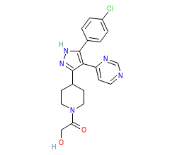 2D structure of the orthosteric ligand