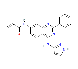 2D structure of the orthosteric ligand