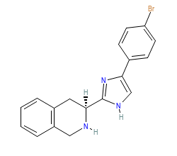 2D structure of the orthosteric ligand