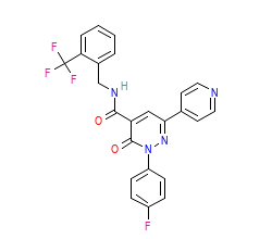 2D structure of the orthosteric ligand