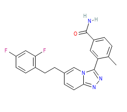 2D structure of the orthosteric ligand
