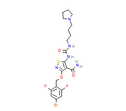 2D structure of the orthosteric ligand