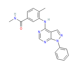 2D structure of the orthosteric ligand