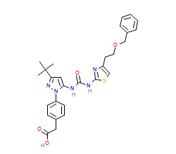 2D structure of the orthosteric ligand