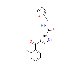 2D structure of the orthosteric ligand
