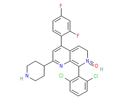 2D structure of the orthosteric ligand