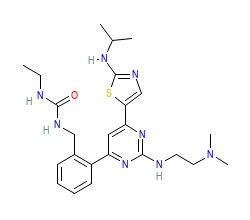 2D structure of the orthosteric ligand