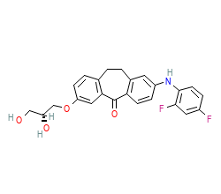 2D structure of the orthosteric ligand