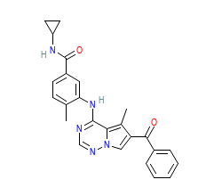 2D structure of the orthosteric ligand