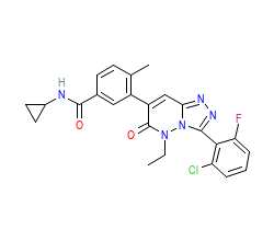 2D structure of the orthosteric ligand