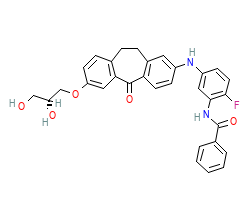 2D structure of the orthosteric ligand