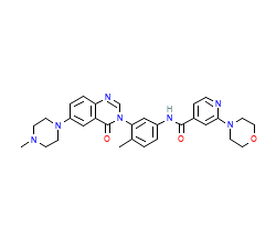 2D structure of the orthosteric ligand