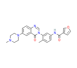 2D structure of the orthosteric ligand