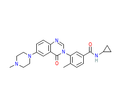 2D structure of the orthosteric ligand