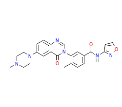 2D structure of the orthosteric ligand