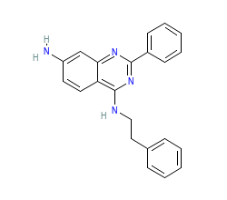 2D structure of the orthosteric ligand