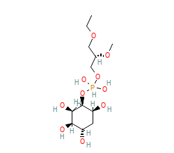2D structure of the allostericligand