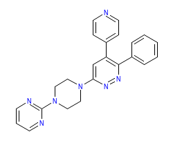 2D structure of the orthosteric ligand