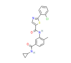 2D structure of the orthosteric ligand