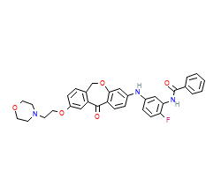 2D structure of the orthosteric ligand